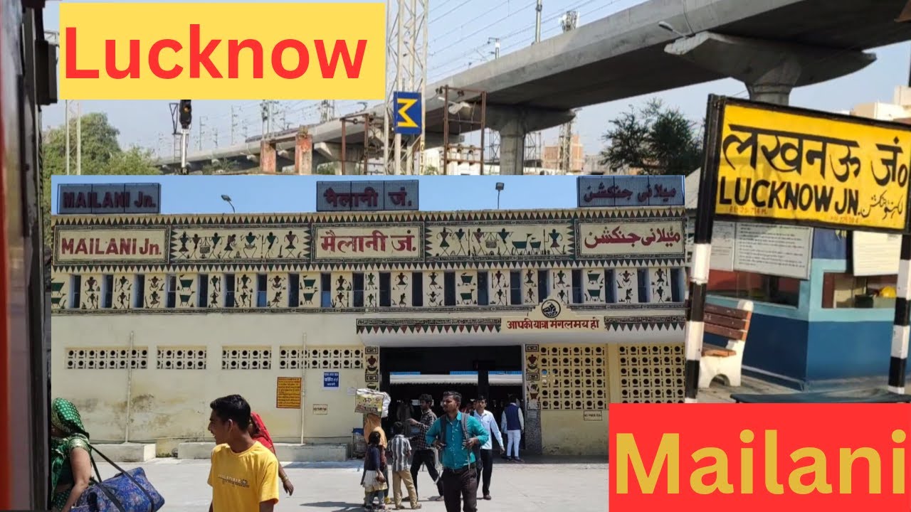 Lucknow to Mailani full train journey in train no 15009 Mailani Express|लखनऊ टू मैलानी ट्रेन जर्नी