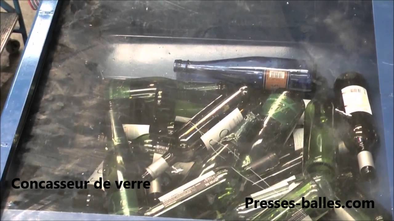 Broyeur de verre - P&agrave;B