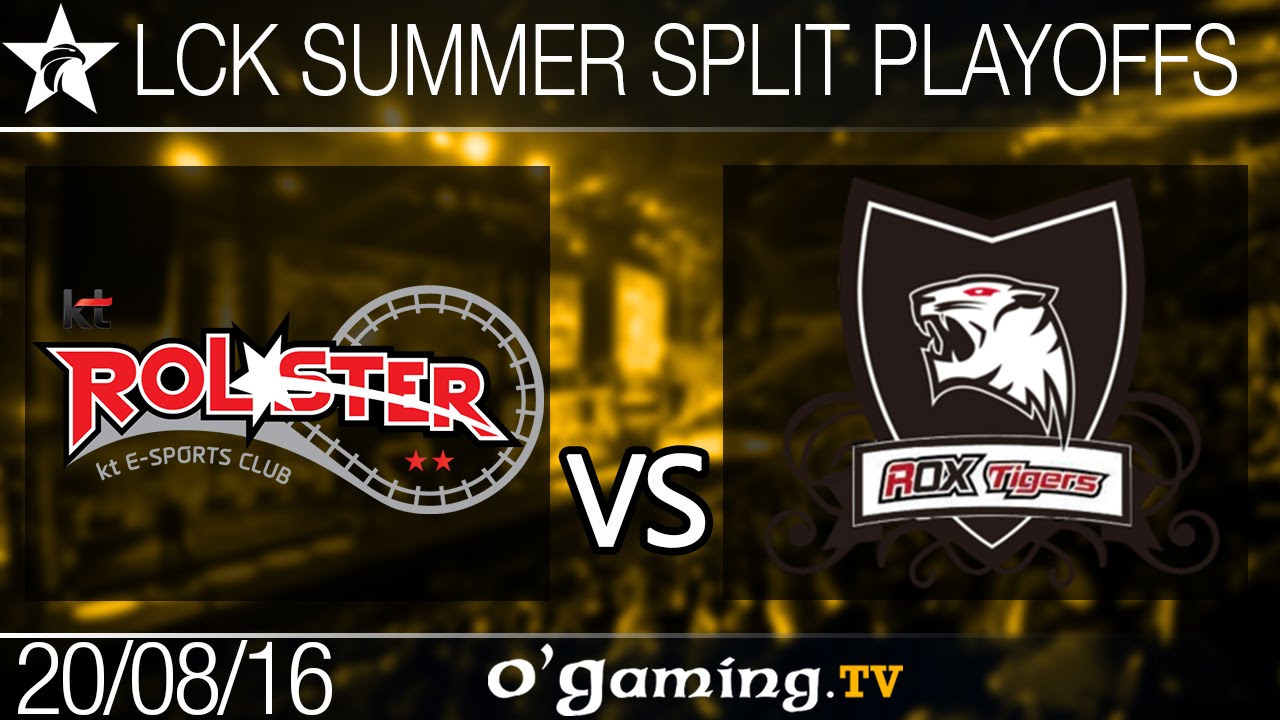 KT Rolster vs Rox Tigers - LCK Summer Split 2016 - Playoffs Finale