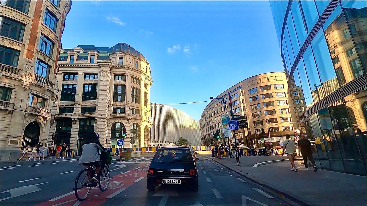 BRUSSELS, Belgium Driving Tour 2022 | 4K