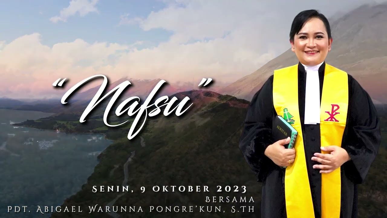 Renungan Harian Toraya | Senin, 09 Oktober 2023