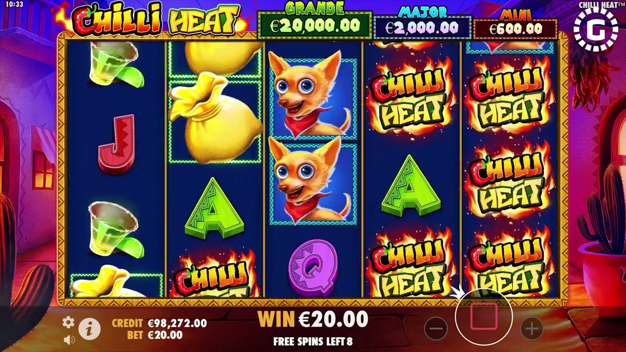 Chilli Heat by Pragmatic Play Slot Features | GamblerID