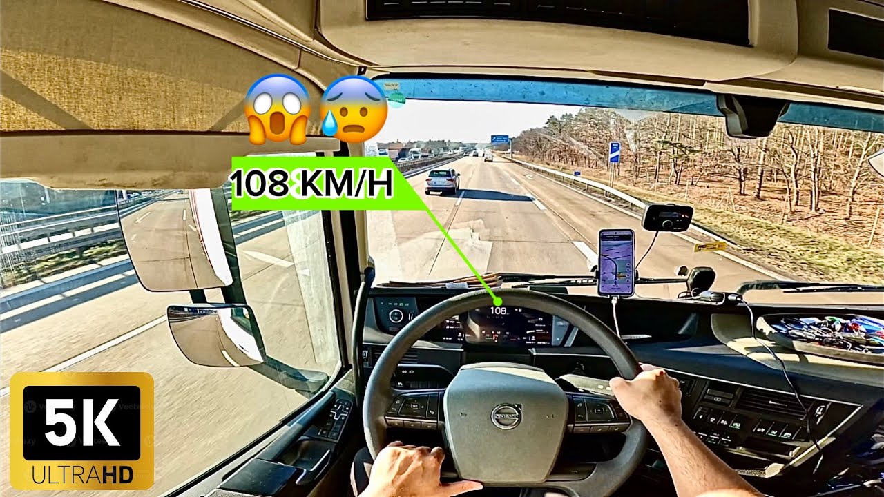 ASMR Pov Truck Driving Volvo FH | 🇩🇪 Germany &rarr; 🇸🇰 Slovakia