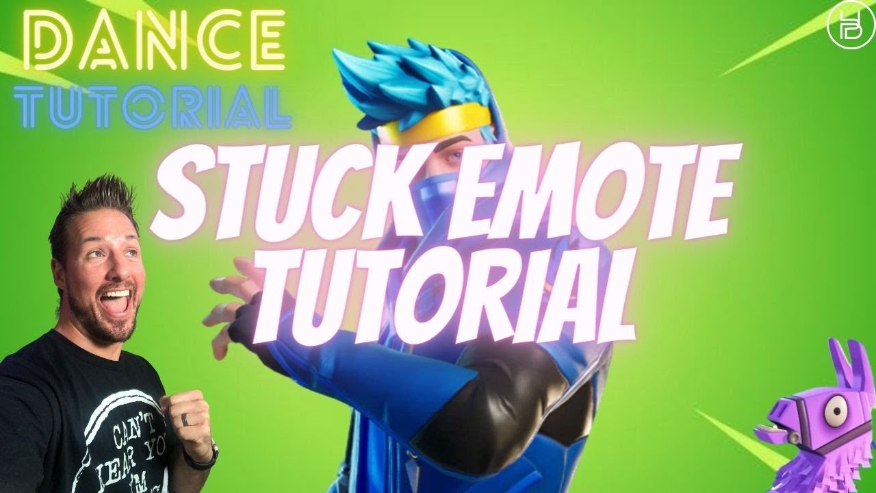 How to do the Fortnite Stuck Emote Tutorial