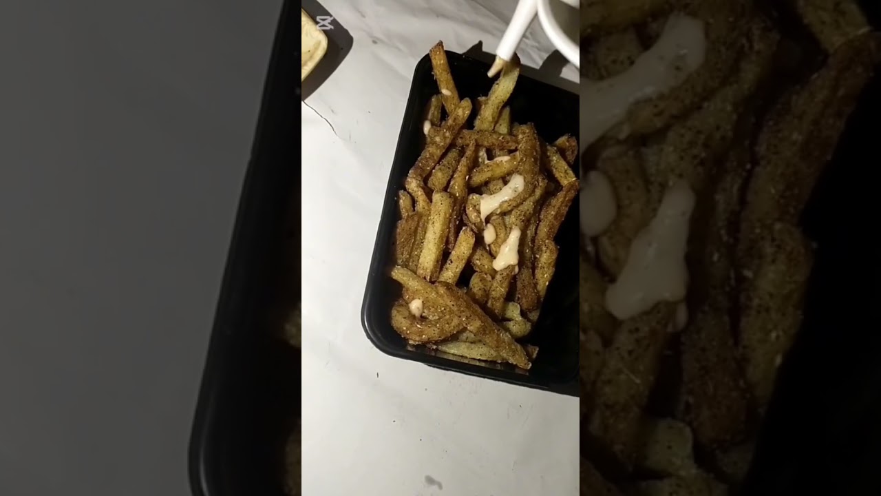 Fries making ❤️ at Mughlia foods & Catering 