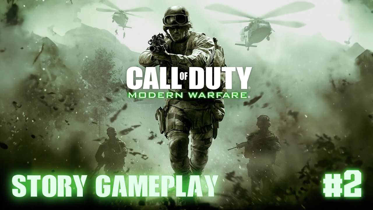 Live - Call Of Duty 4 Modern Warfare - Story gameplay #2 (PC)