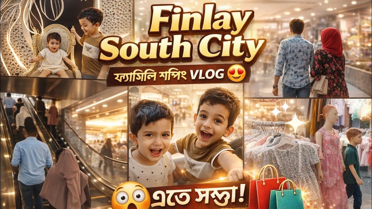 🛍️ Finlay South City তে আমাদের শপিং 😍 | Chattogram Shopping Vlog