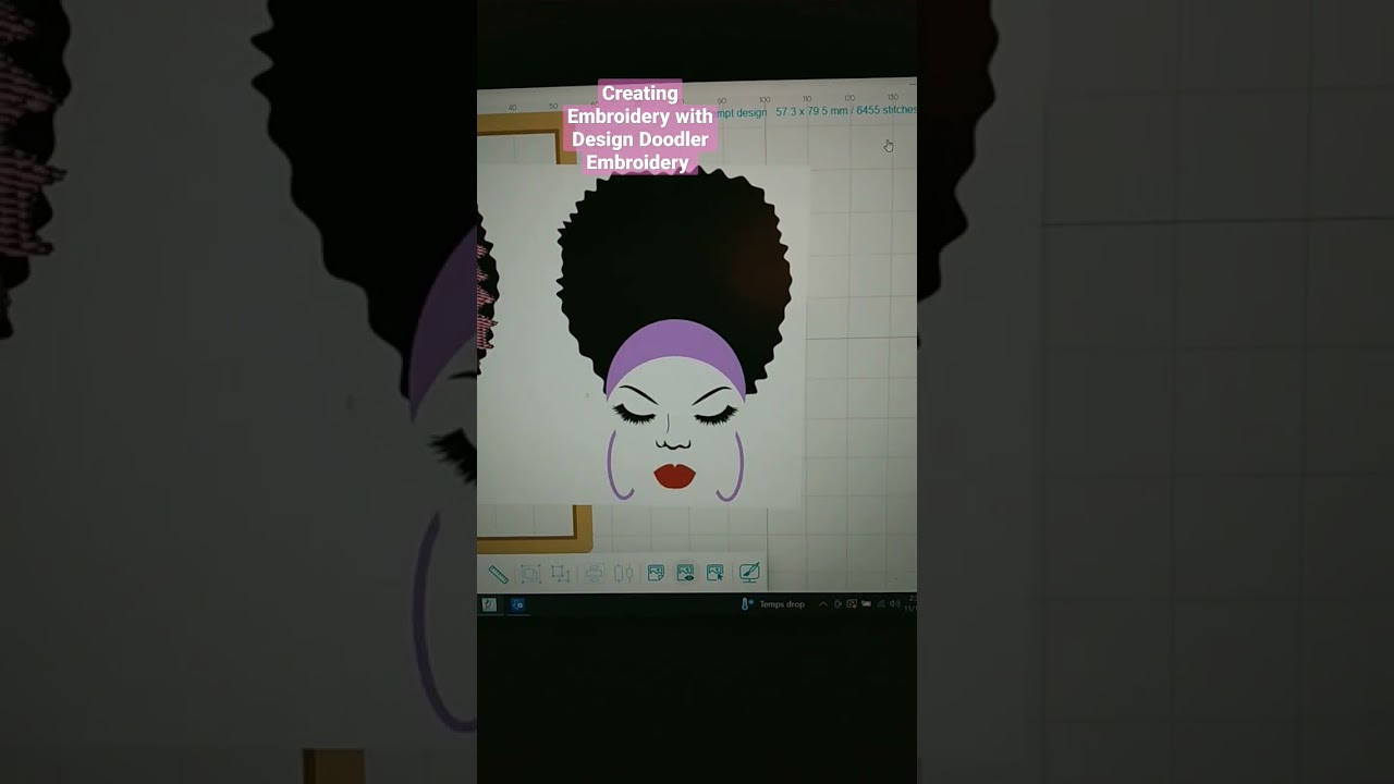 Design Doodler Embroidery (Creating your own Embroidery designs no digitizing)