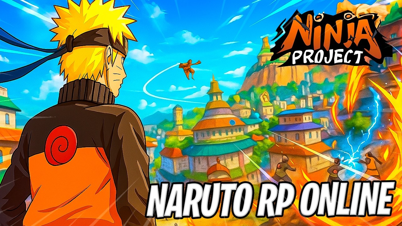 💥VAI LAN&Ccedil;AR NOVO JOGO DE NARUTO ROLEPLAY 3D DE MUNDO ABERTO!🤯 NINJA PROJECT RP