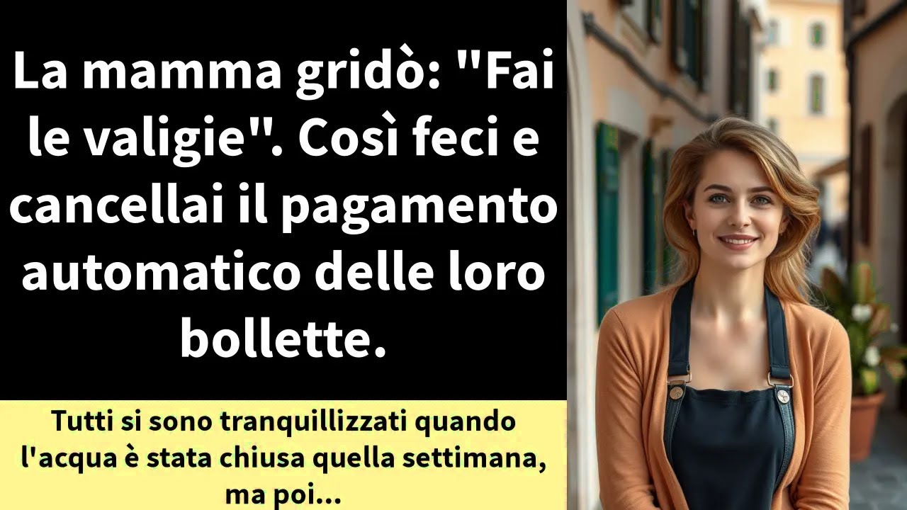 La mamma gridò: