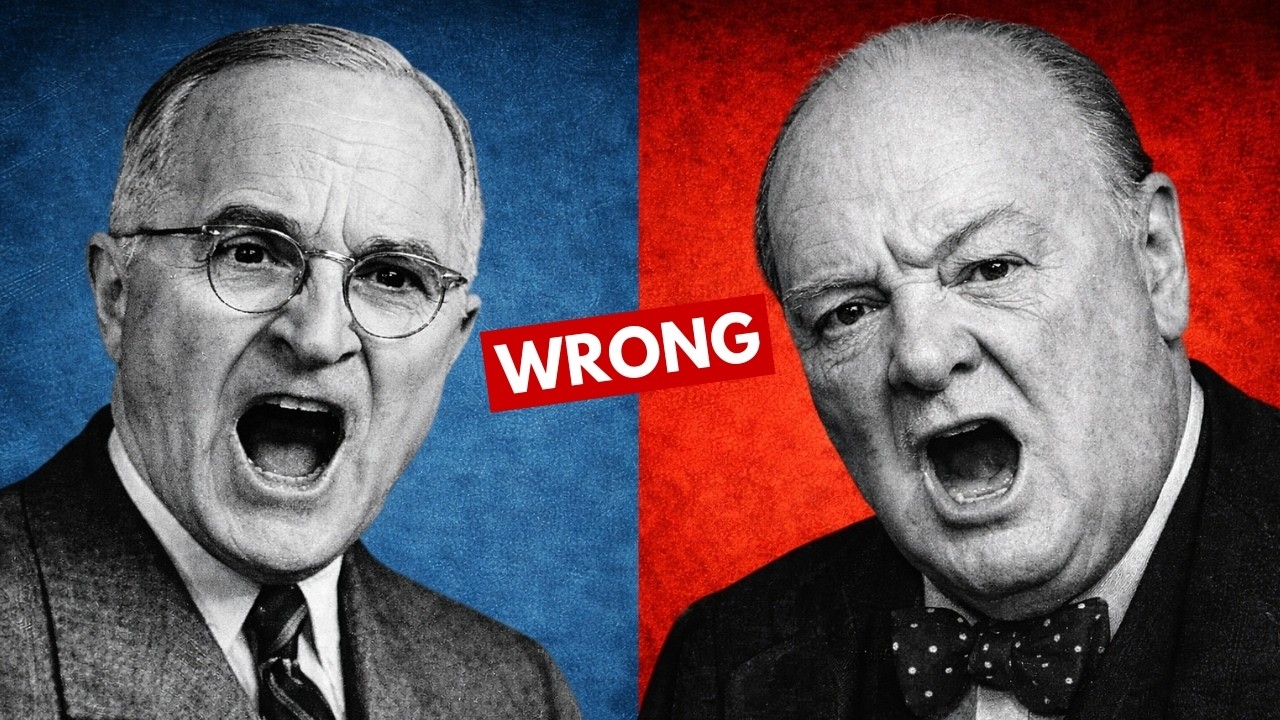 When Truman Chose Churchill Over Stalin — And the Cold War Truly Began