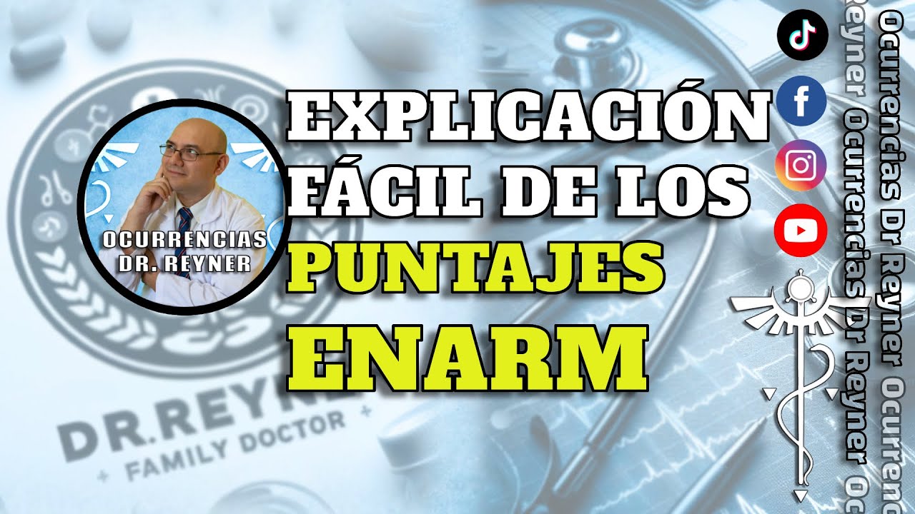 ANÁLISIS: puntajes MÍNIMOS y MÁXIMOS ENARM 2023 #ocurrenciasdrreyner