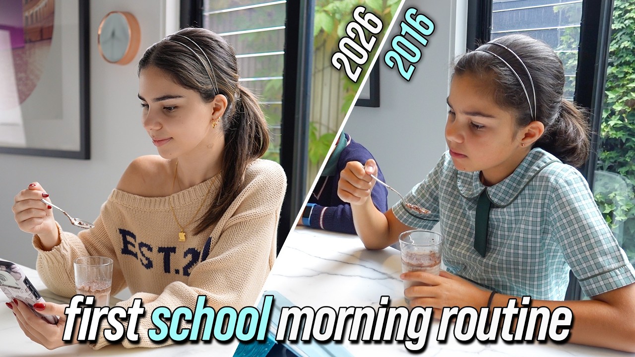 Копирую свою первую школьную утреннюю рутину (версия для колледжа) ⏰