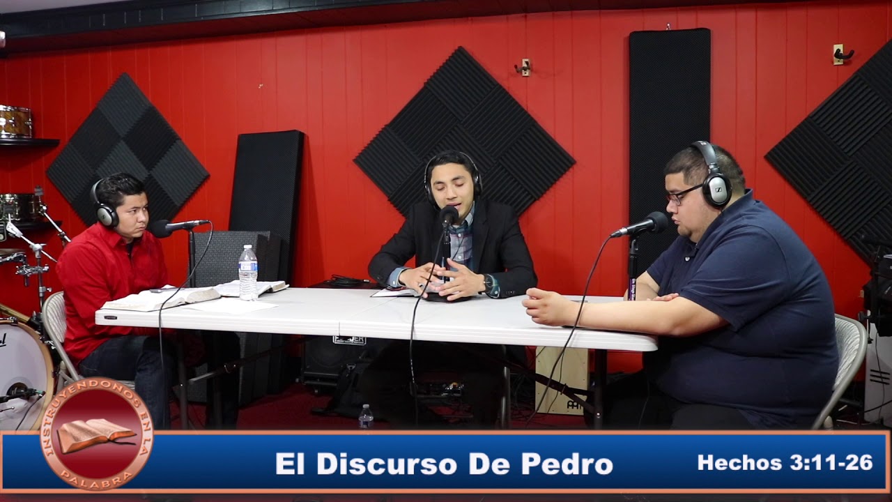 El Discurso De Pedro (Hechos 3:11-26)