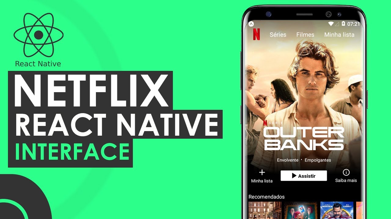 Netflix React Native and Styled Components - Recreating App