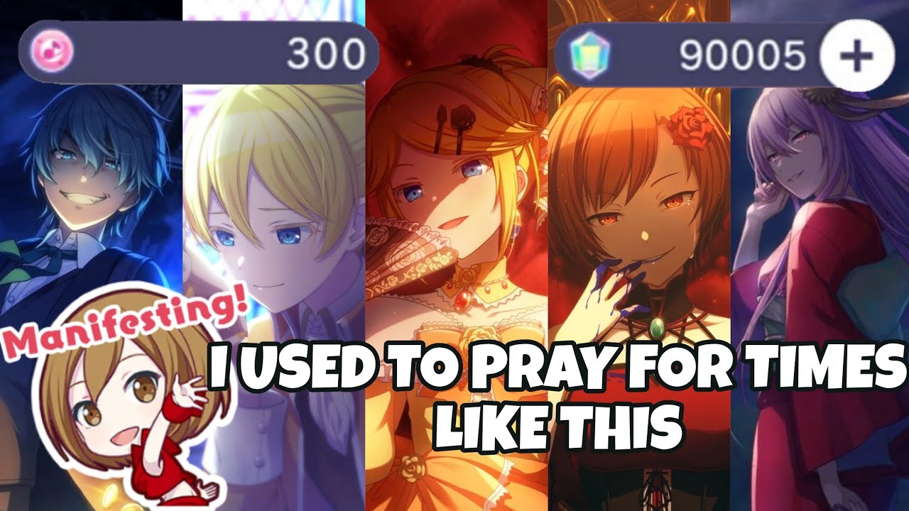 (300 PULLS) Project Sekai Evillious Chronicles collab gacha (lucky???)