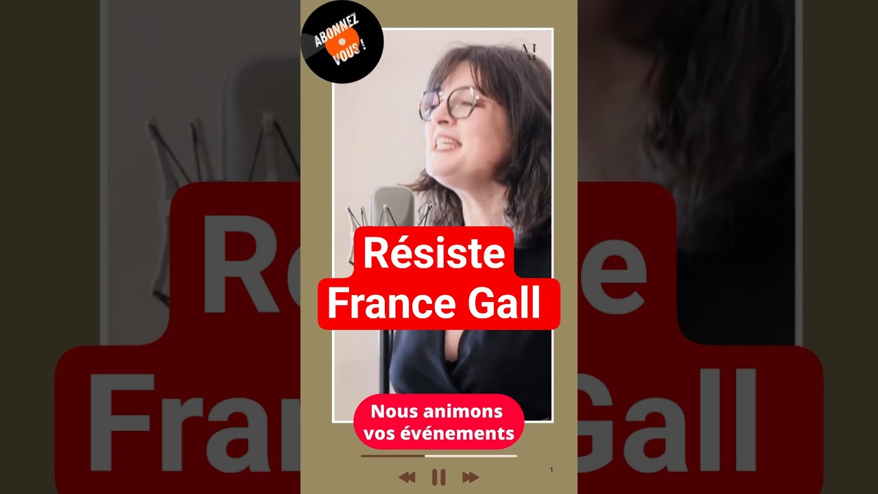 Résiste (France Gall) - Cover Trio Piano Sax Voix 🎹🎷🎤