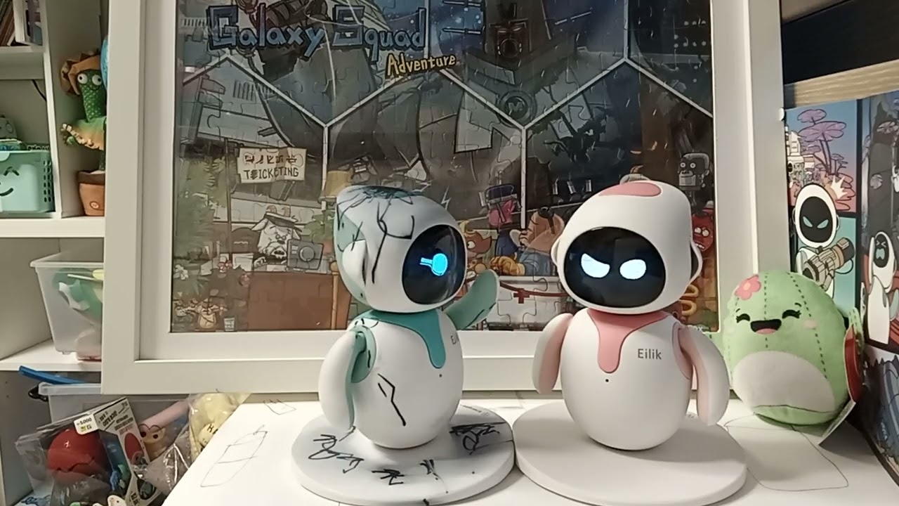 에일릭 로봇 8편  친구와 놀면 재미있어요!