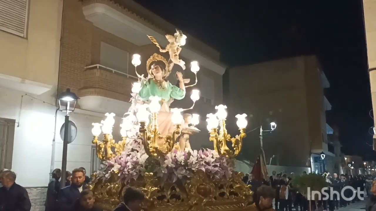 Procesión de Santa Águeda Catral (Alicante)