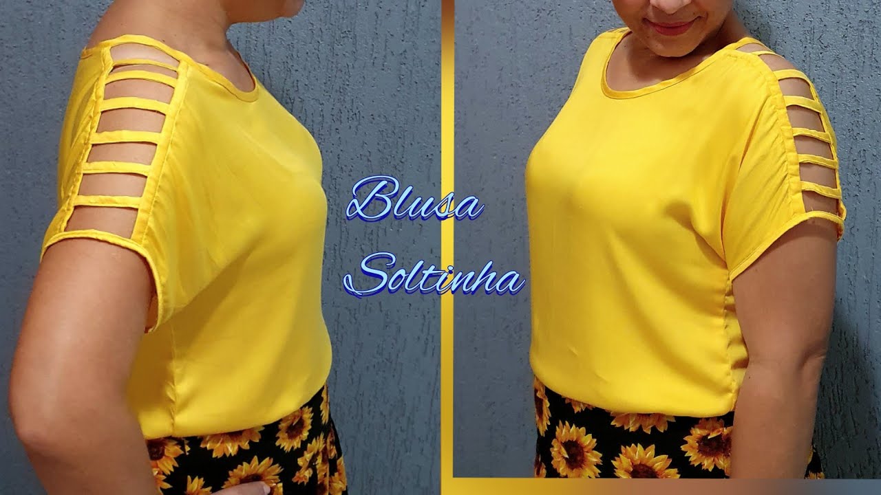 Blusa Soltinha em Viscose