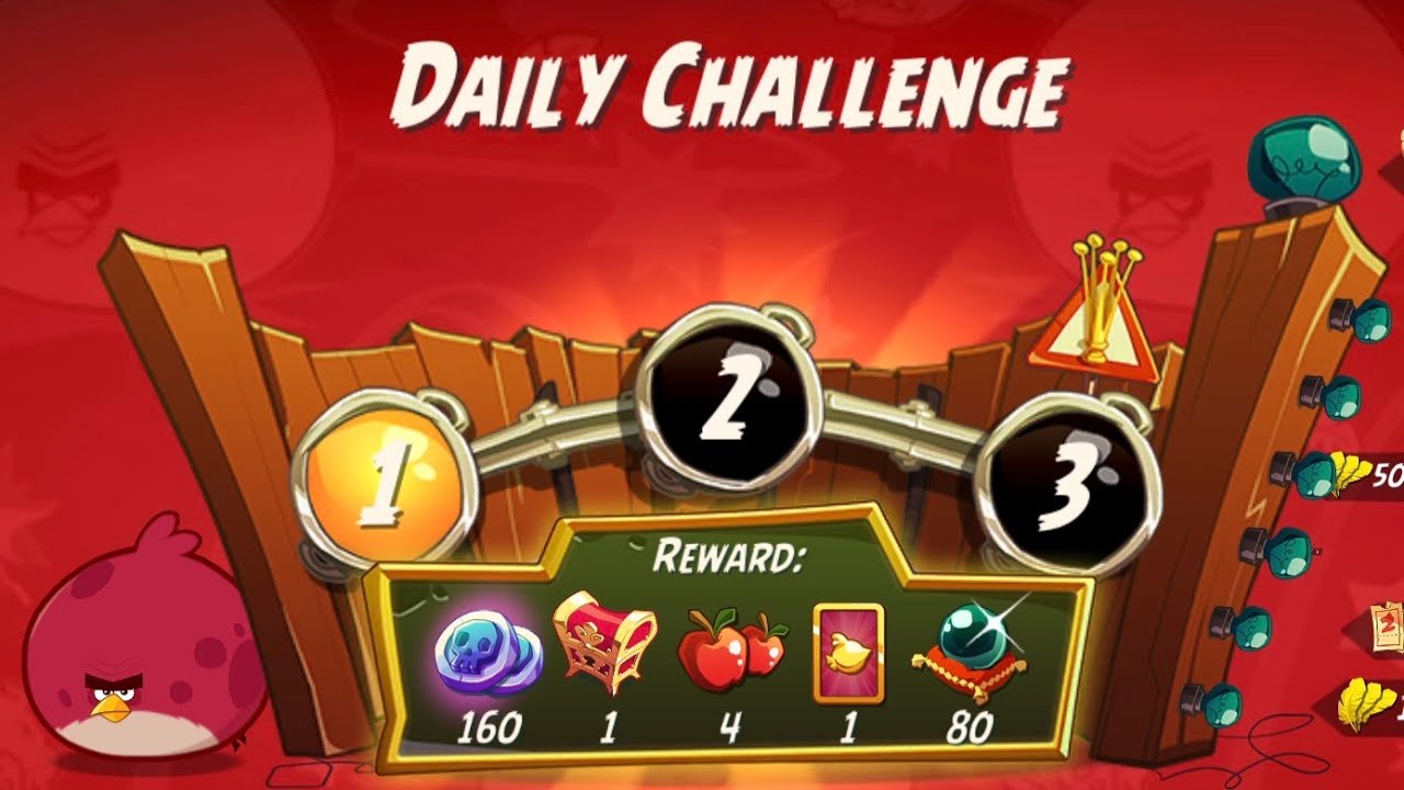 TERENCE TRIAL Angry Birds 2 Daily Challenge Today 01/03/2026 | Angry Birds 2 Daily Challenge Today