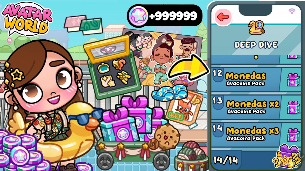 TODOS los SECRETOS de las MISIONES para CONSEGUIR MONEDAS🤩🎉 enAvatar World
