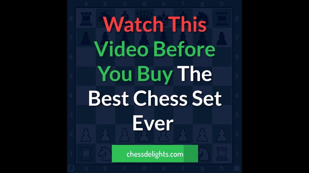 Watch This Video First Before You Buy The Best Chess Set Ever
