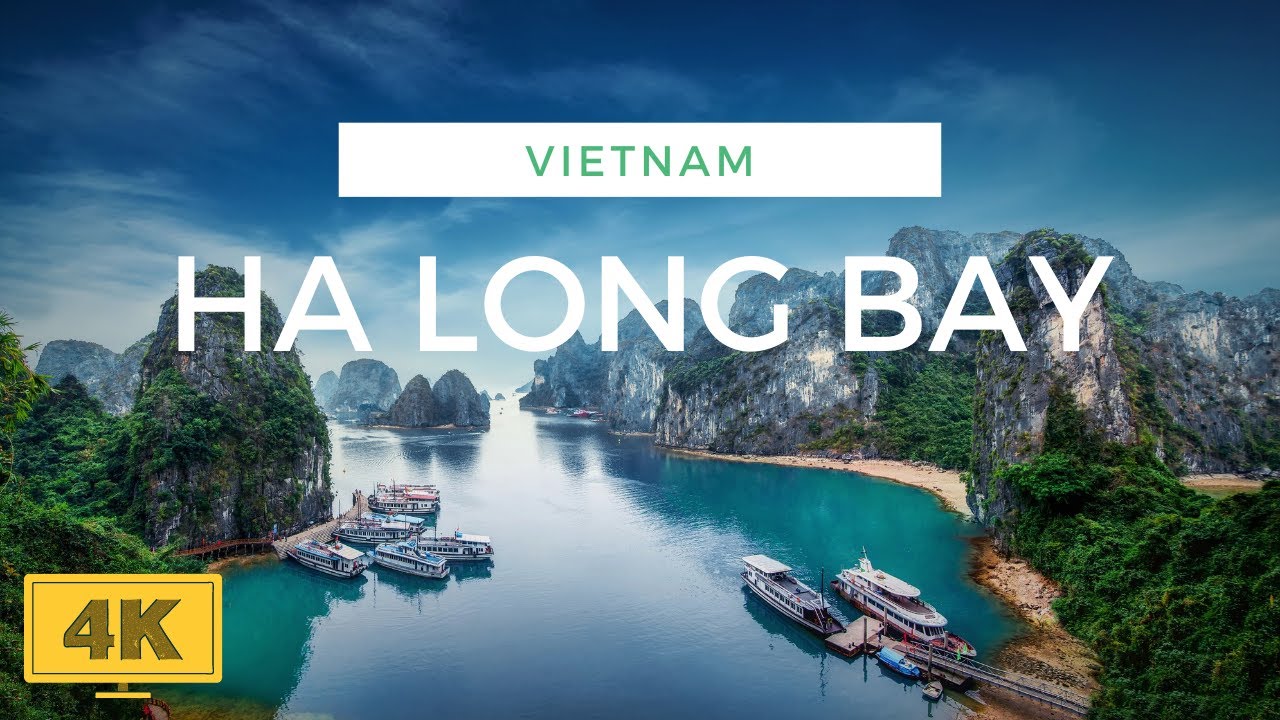 4K | Drone Footage | HA LONG BAY | VIETNAM | UNESCO World Heritage Site |