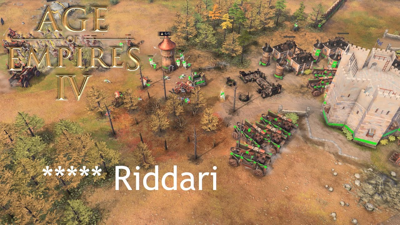 Age of Empires IV rankedy - ****** Riddari