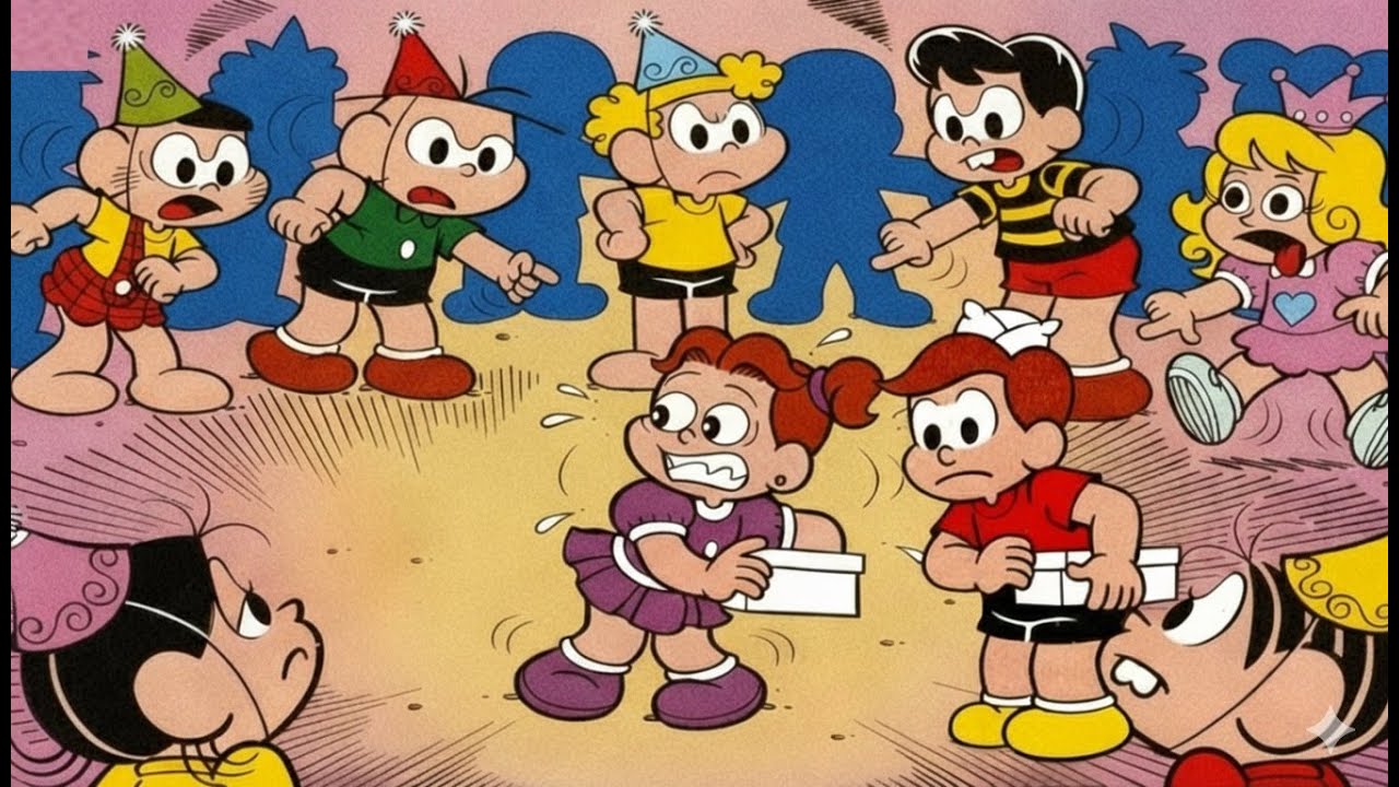 CONFUSÃO NA PADARIA DO QUINZINHO - MARIPROFANS - GIBI DA TURMA DA MÔNICA