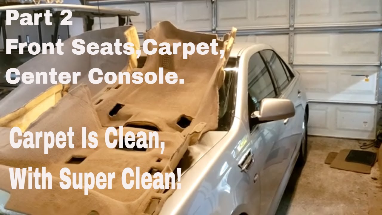 Cadillac STS 2005-2011 Interior Swap, Part 2  Front Seats, Carpet, Center Console.