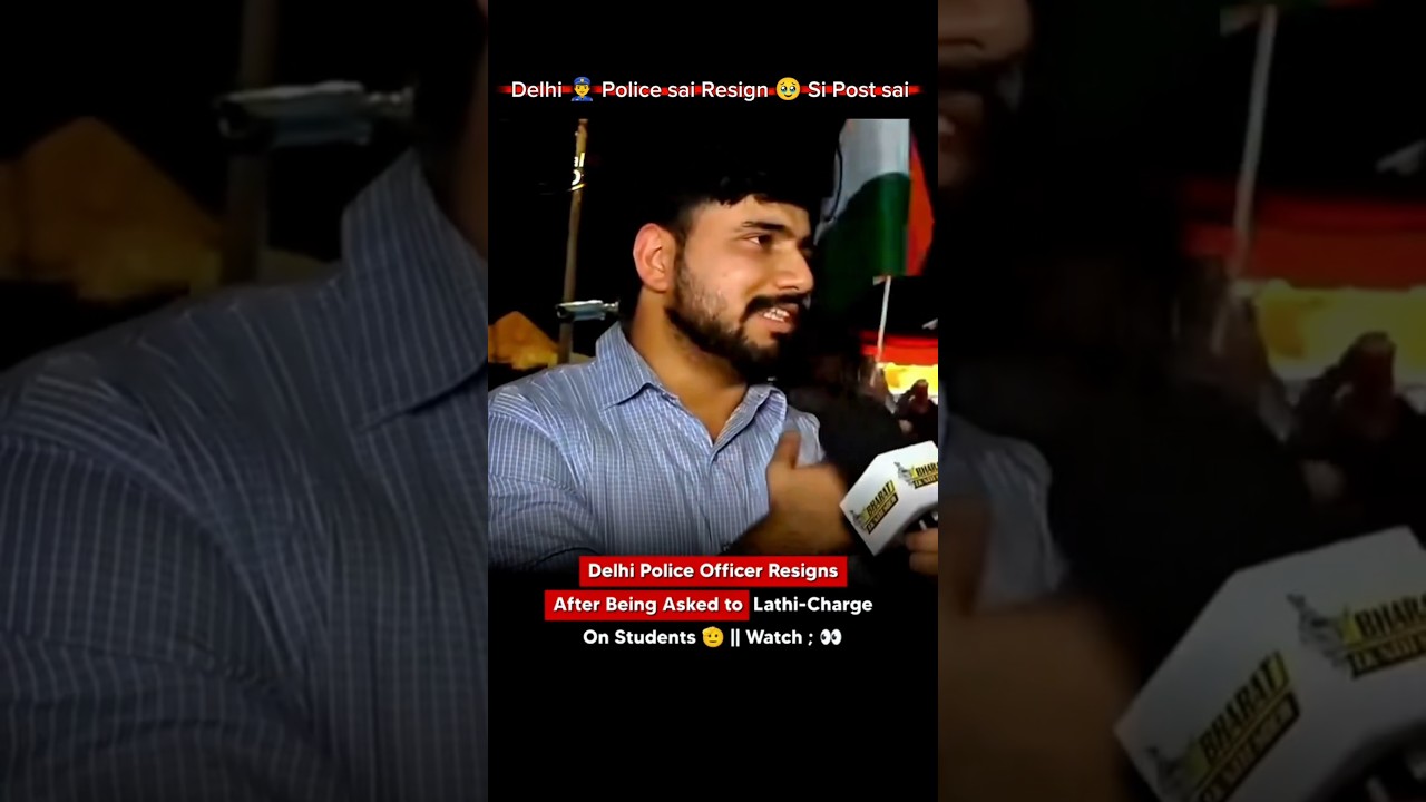 Delhi Police 🚨 Sai Resigns 🥹 Jantar Mantar protest 🪧 NEET scam protest #sonamwangchuk #delhi #sho...