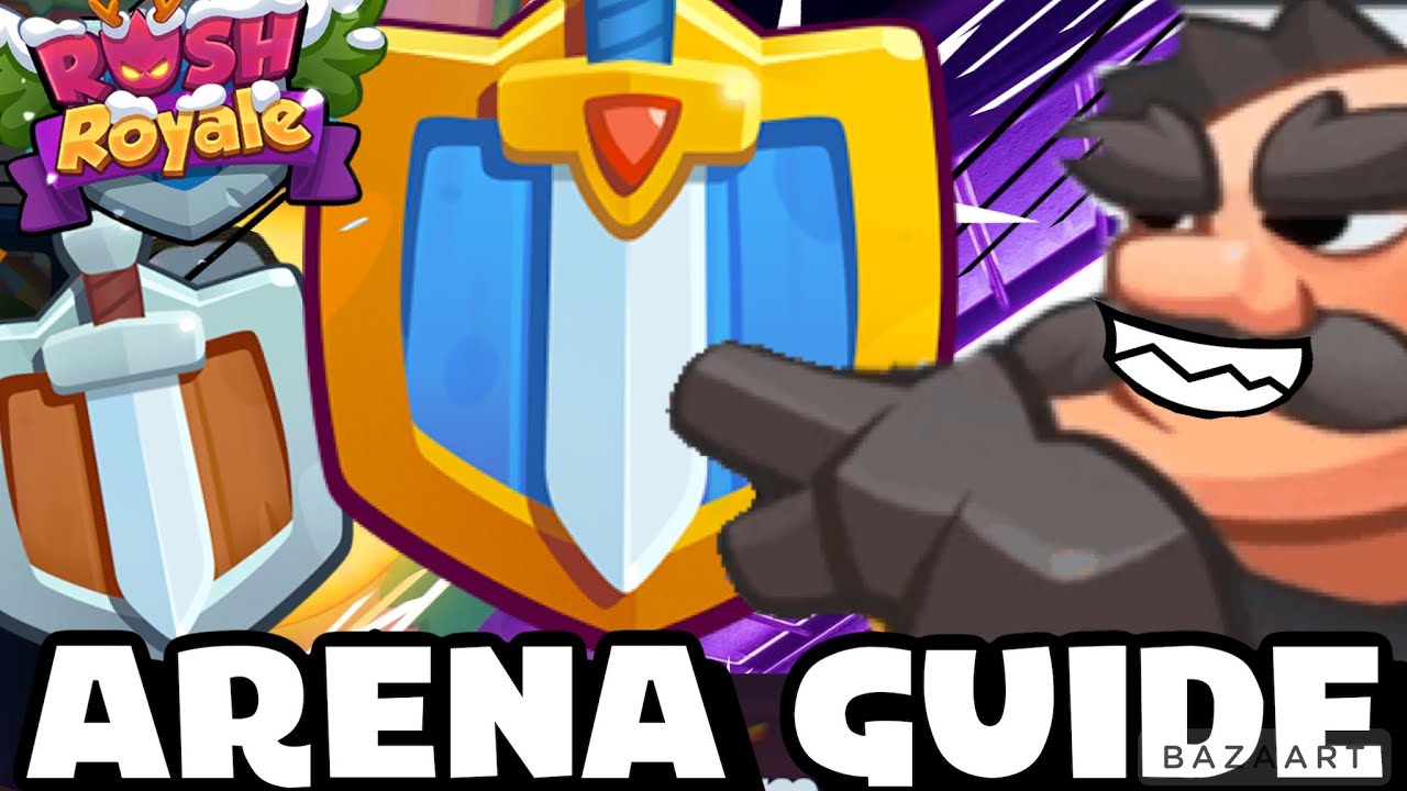 ARENA GUIDE FOR BEGINNERS IN RUSH ROYALE  ( ARENA 5-6) 100%FTP