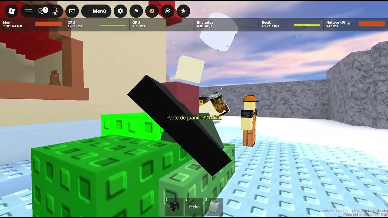 render completo de mi foto de perfil de youtube,el juego es:conviertete en devesto y construye cosas