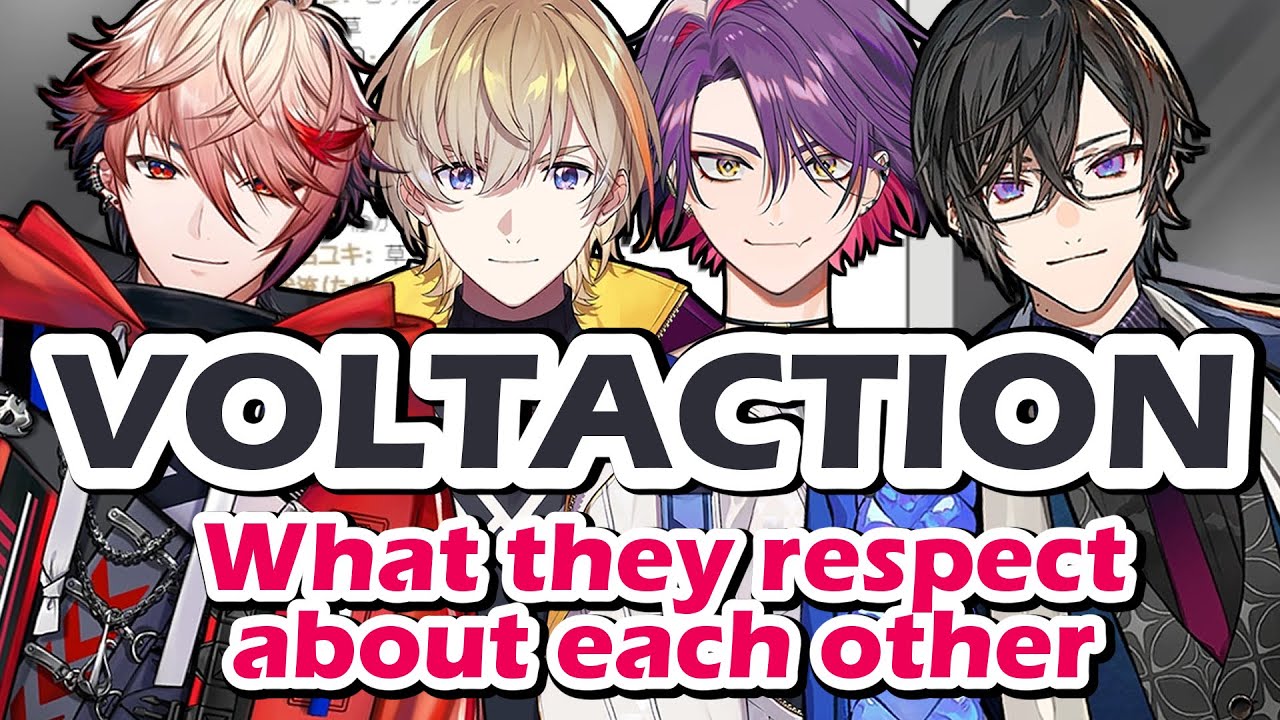 [Eng Sub] What Do The Voltaction Members Respect About Each Other? (Nijisanji / Voltaction)