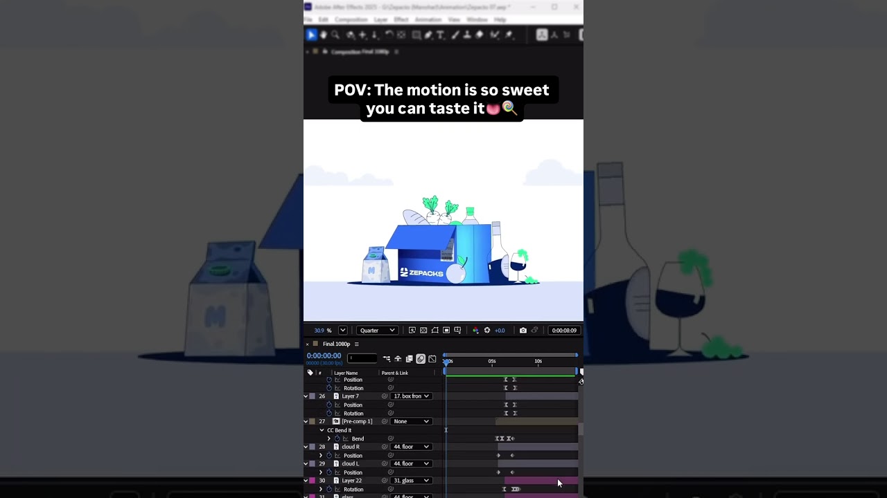 Я пеку истории, а не просто кадры движения🎂 