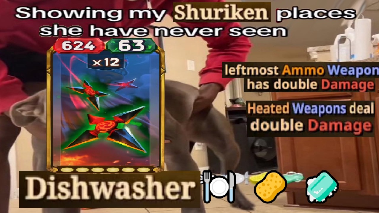 (The Bazaar) Double Double Damage Shuriken