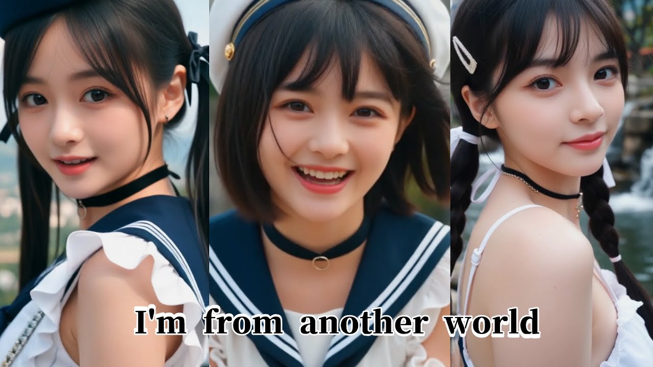 【AI異世界セーラー服】I'm from another world