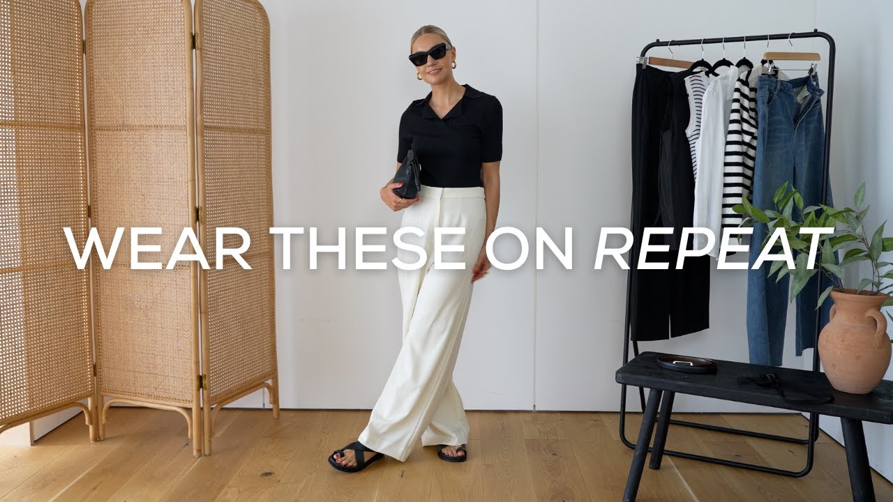 EVERGREEN, WEARABLE WARDROBE STAPLES THAT YOU CAN STYLE ON REPEAT