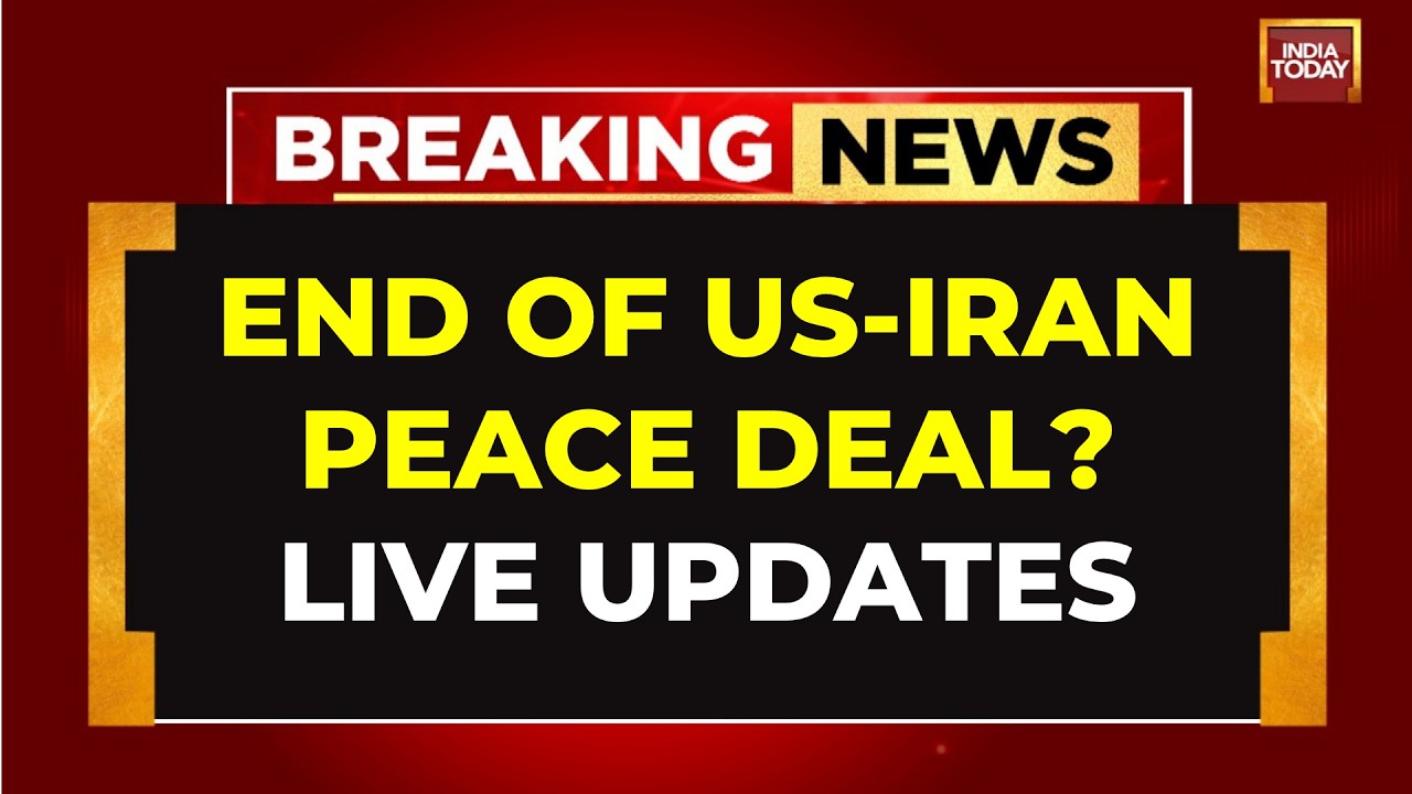 LIVE: Trump Ends Iran Ceasefire? 'Iranians are Sick' | Strait of Hormuz Ship Attack | India Today
