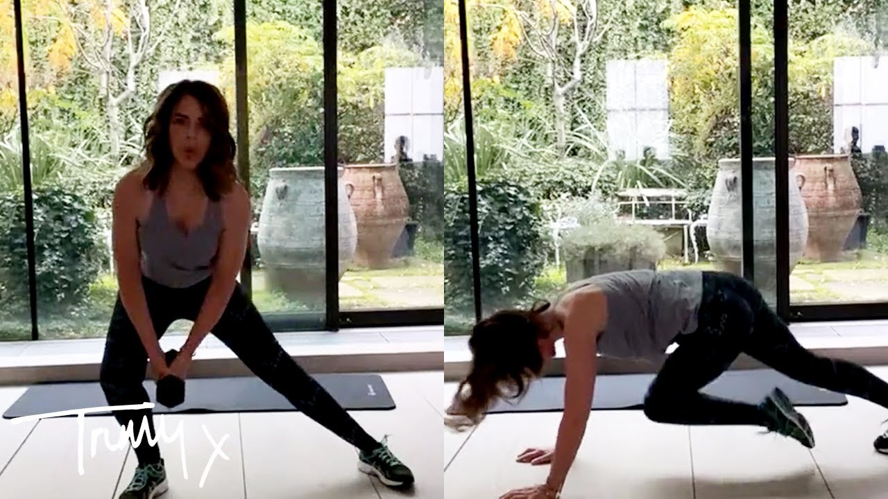 At-Home Full Body Workout TABATA Style | Exercise | Trinny
