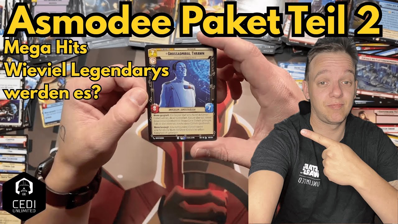 Asmodee Paket Teil 2 / Display Opening / Star Wars Unlimited