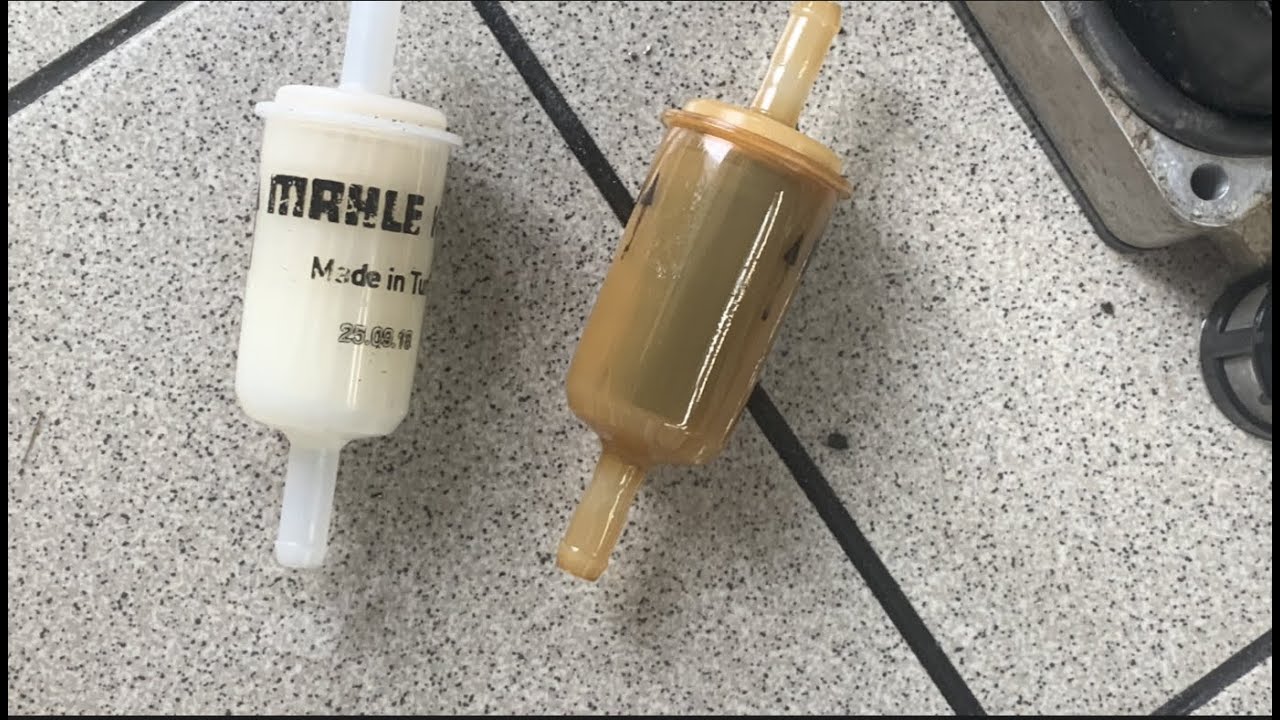 KTM 690 Enduro fuel filter replacement