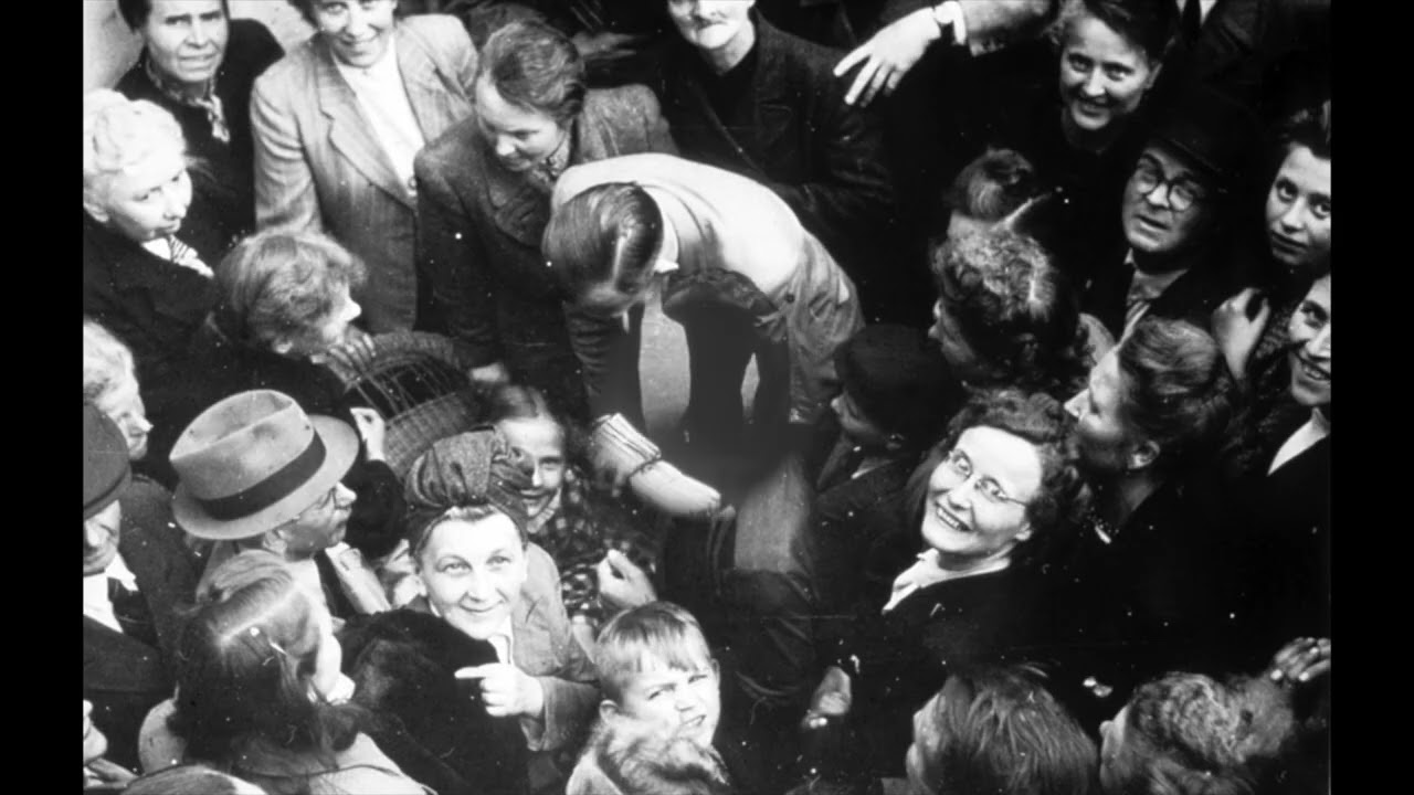 1949 mit Bruno Gröning
