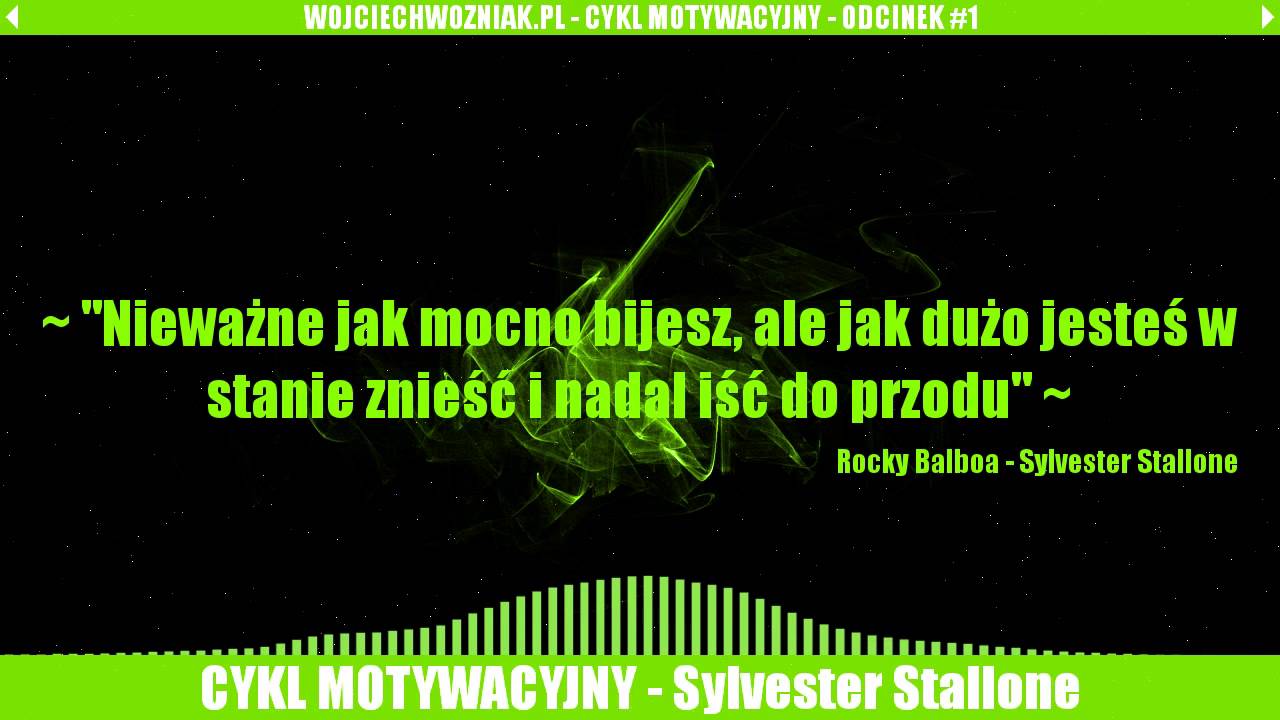 Motywacja - Cykl Motywacyjny - Historie Sukcesu - Odcinek 1