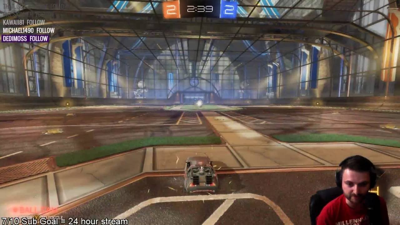 Veetus busts out the backwards shot goal