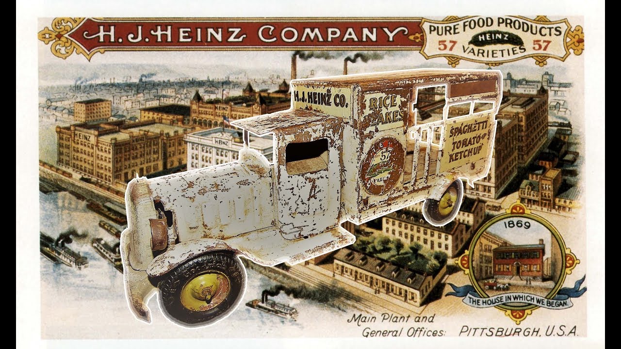 Restoration of 1930's Heinz delivery truck. With working Headlights!