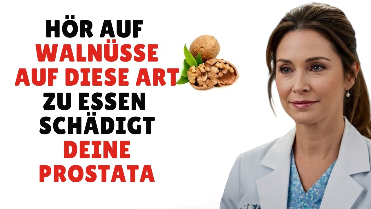 Essen Sie Walnüsse nach 50? Vermeiden Sie DIESE 5 gefährlichen Prostata-FEHLER | Gesundheitsarzt