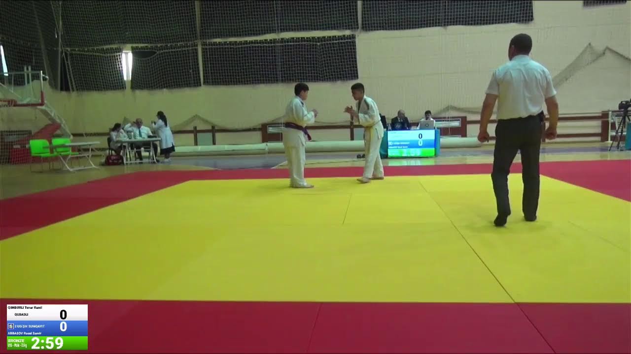 U-15 Kiçik Yaşlı Yeniyetmələr Arasında Cüdo Üzrə Abşeron-Xızı RGİİ Birinciliyi Tatami-4