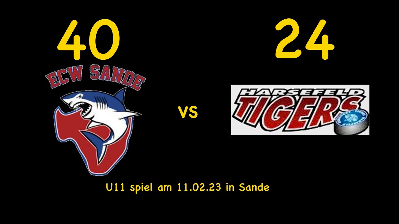 U11 Spiel ECW Sande vs TUS Harsefeld 11.02.23